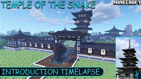 temple japonais minecraft|Japanese Temple Of The Snake